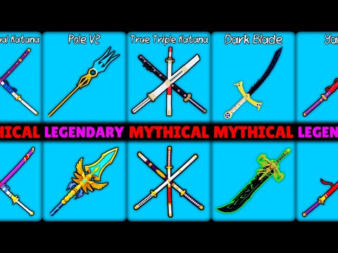 Blox Fruits: Old vs New Sword Icons