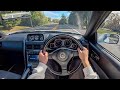 1999 Nissan Skyline R34 GT R POV Test Drive Binaural Audio