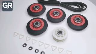 Dryer Repair Kit 4392067 and Dryer Idler Pulley W10837240