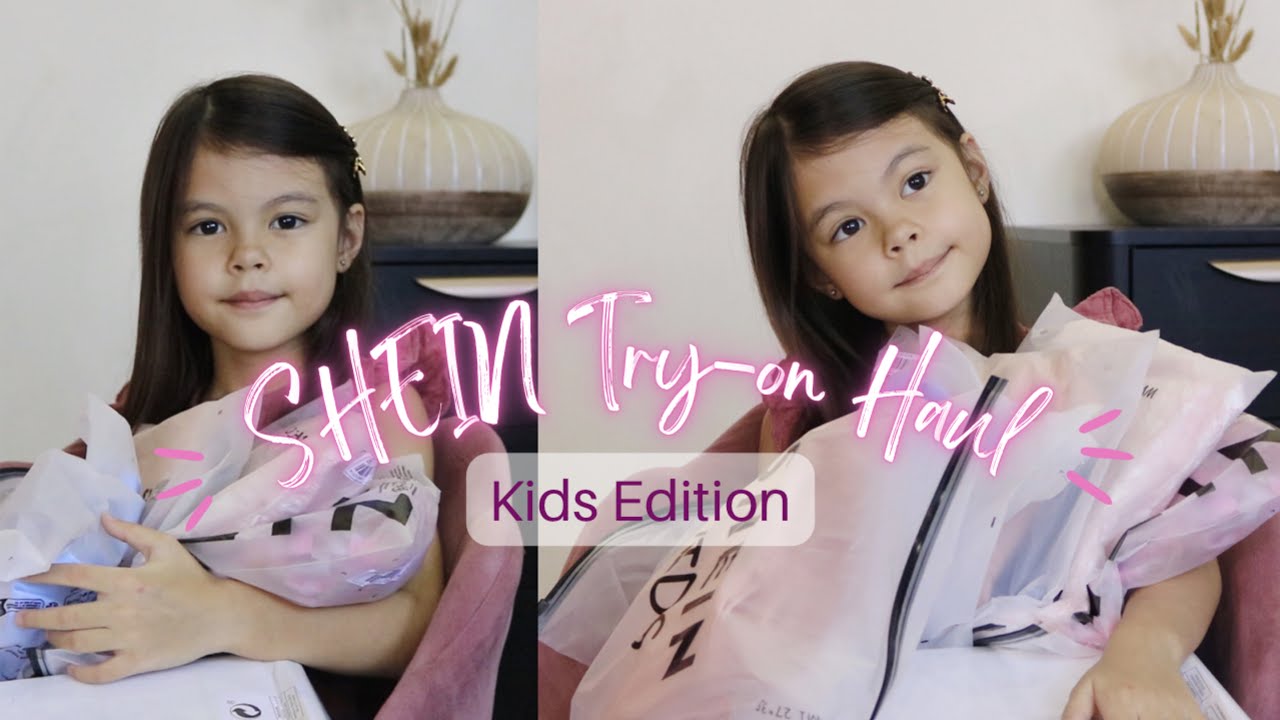 Kids Fashion Ep 3: SHEIN Summer 2023 Kids Try-on Haul | Scottish - Filipina