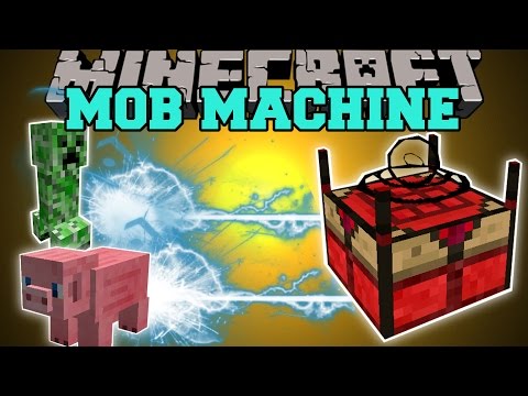 Minecraft: MOB SUMMONING MACHINE (CREATE ARMIES OF MOBS & ANIMALS!) Mod Showcase