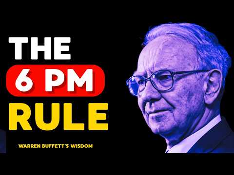 Warren Buffett: What To Do Between 6 PM and Midnight (2026 Masterclass)