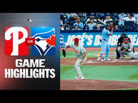 토론토 VS 필라델피아 2:5 MLB 하이라이트