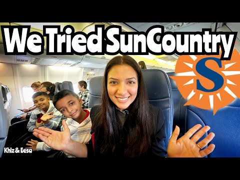 What is it like to fly Sun Country Airlines? New York to Minneapolis #travel @SunCountryAir