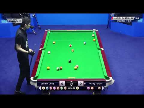Johann Chua (PHI) VS Wang Yuhao - 2019 World Chinese Pool Masters Huanan Station