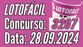 Lotofácil de Hoje, LOTOFÁCIL de hoje 28/09, Resultado Lotofácil de hoje,