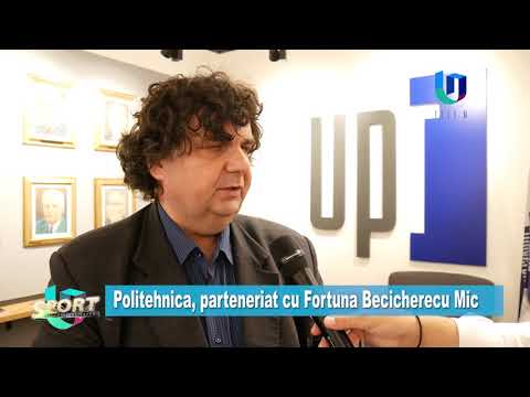 Politehnica, parteneriat cu Fortuna Becicherecu Mic