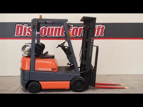 TOYOTA 6-Series 6FGCU15 3,000lb LP (Propane) #9603 - Forklift for Sale