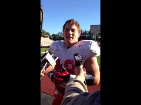 Interview with Big Red Linebacker Brett Buehler