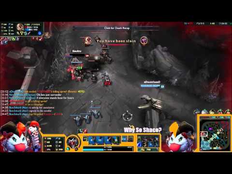 Shaco is a Great Support!