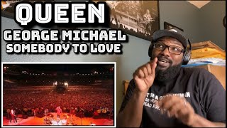 Queen &amp; George Michael - Somebody To Love | REACTION