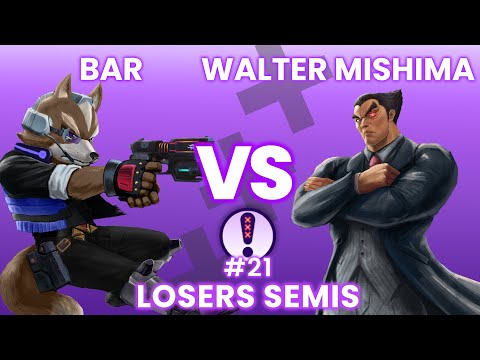 LGS: The Sidequest 21 - Bar VS Walter Mishima - Losers Semis - SSBU