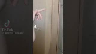 【tiktok】嫌がる彼女に無理矢理メイドコスを着せてみた