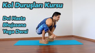 Dvi Hasta Bhujasana Yoga Dersi | Kol Duruşları Kursu (Orta Seviye)