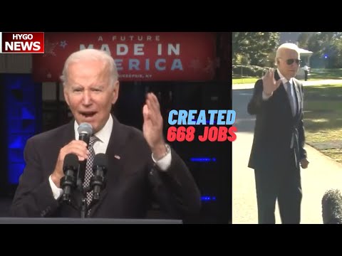 Biden: 'has created … 668 manufacturing jobs'; Democrats refuse to answer border crossing problems