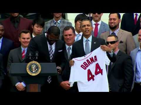 Obama's selfie with Red Sox's David Ortiz