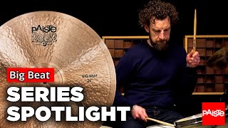 Video thumbnail for PAISTE CYMBALS - Series Spotlight - Big Beat by Paiste Cymbals