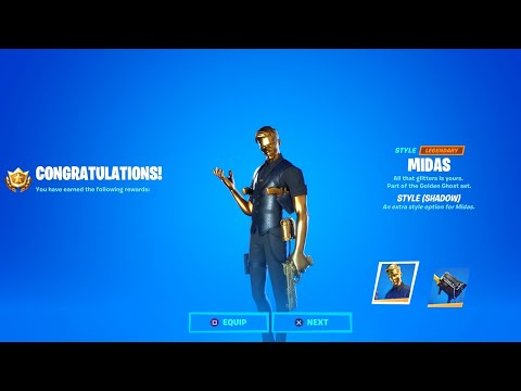 Fortnite Complete 'Midas' Mission' Challenges Guide - Week 9, Week 10 & Faction Mission