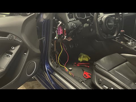 Fortin Evo One Remote Start Install Guide on my B8.5 Audi S5 6MT