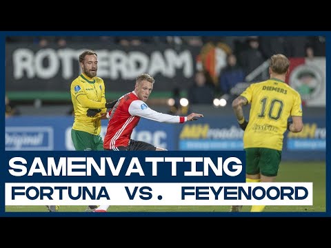 HIGHLIGHTS | Verlenging bij bekerclash tussen Fortuna en Feyenoord