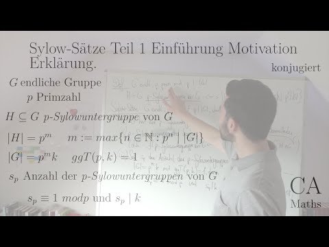 Sylow Sätze Teil 1 Einführung Motivation Erklärung (Algebra)