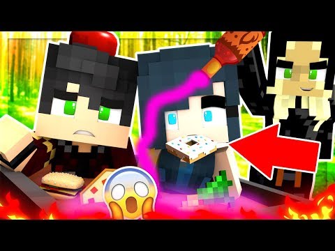 Minecraft - ESCAPE THE WICKED WITCH TRIES TO EAT US!! (Minecraft Roleplay)