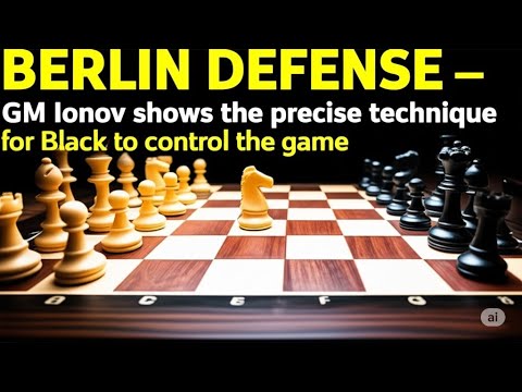 Berlin Defense – GM Ionov shows the precise technique for Black to control the game