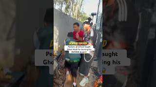 Ghost Hlubi burned Peanuts R27,000 shoes💔