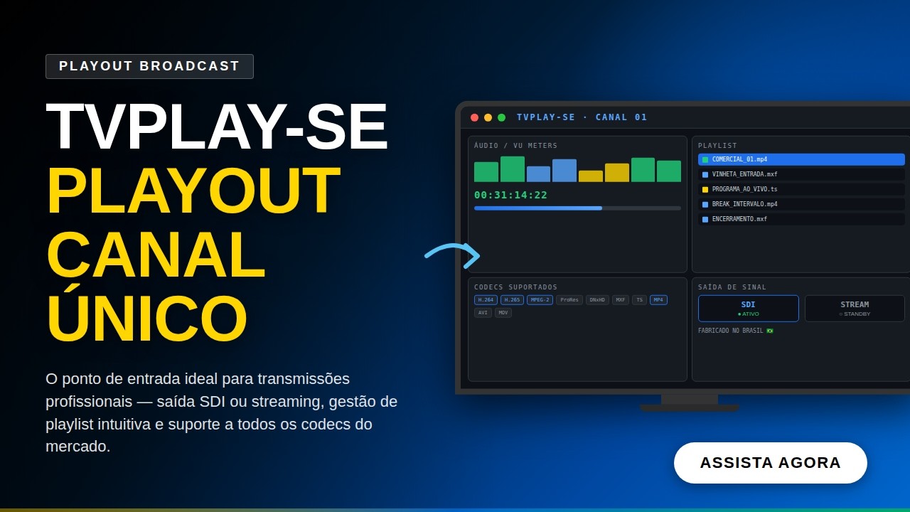 Miniatura do vídeo — TVPLAY SE