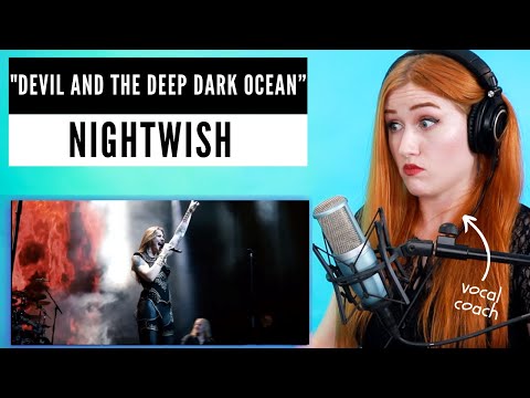 a serving of epic & melodious  |vocal reaction/analysis of Nightwish "Devil and the Deep Dark Ocean"
