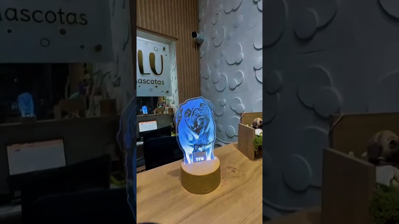 Lampara Led Realista Mascota