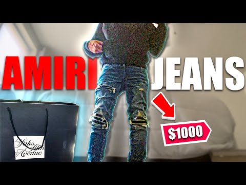 AMIRI MX1 JEANS TRY ON + ON BODY REVIEW!