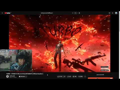 TURBO - ATSNEE Ft.TNS, L!l Ji Prod.ARYUBEATS [ Official Visualizer] [REACTION]