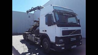 Camion porte-conteneur Volvo FM 7 320 palfinger pk 15500/2 cable | Image 4 - Autoline