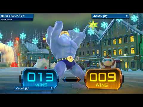 Burst Attack! DX 3 - Grand Finals: Couch (Machamp) vs Allister (Sceptile)