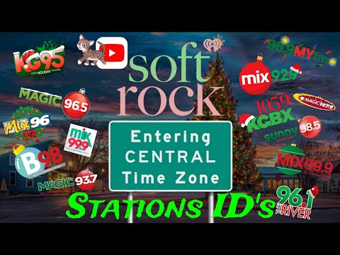 Iheart's Soft Rock + 2 Lite Rock Stations ID's (Central Time Zone)