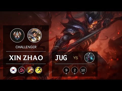Xin Zhao Jungle vs Ekko - KR Challenger Patch 9.24