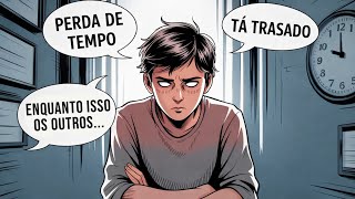 cê tá perdendo tempo (sem saber por quê)