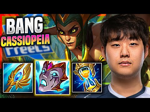BANG PICKS CASSIOPEIA WITH NEW ITEMS! - AF Bang Plays Cassiopeia BOT vs Kai'Sa! | Challenger TV