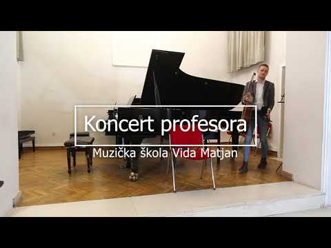 Koncert profesora Muzičke škole Vida Matjan