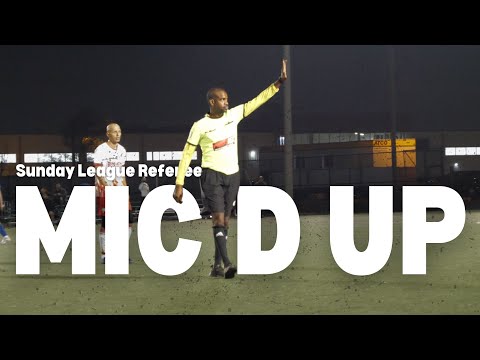 I STILL HAVE TO REMIND YOU OF THE BASICS 😂 | Sunday League Referee Mic'd Up | NYSL 🎙️