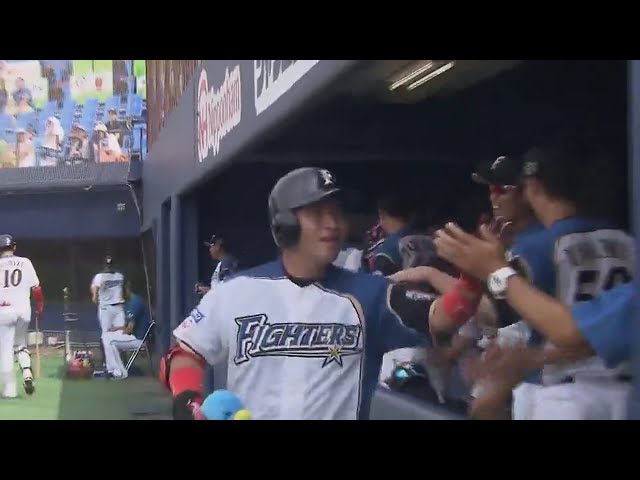 【ファーム】ファイターズ・今井のソロホームランで先制!! 2017/8/22 F-L(ファーム)