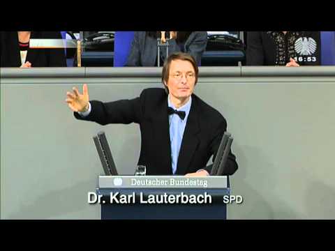 Dr. (!) Karl Lauterbach zu Guttenberg und dessen Glaubwürdigkeit