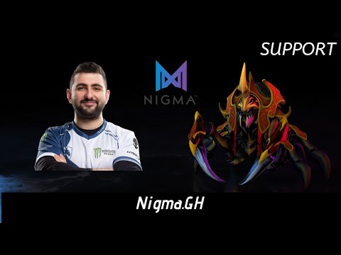 Dota 2 : Nigma.GH - Nyx Assassin Roaming | Enemy Give Up and Throw