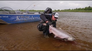 ALASKA Salmon Fishing DREAM TRIP! | Nushagak River | Kingfisher Lodge | PART 1 of 3