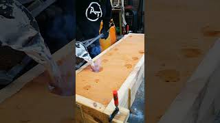Perfekt Aluminum Pour #coppersmith