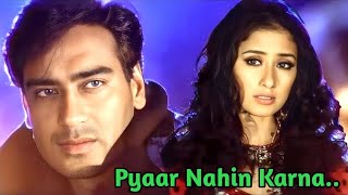 Download lagu Pyaar Nahin Karna Jahan Saara Kehta Hai | Kachche Dhaage | Alka Yagnik, Kumar Sanu | 90's Song mp3