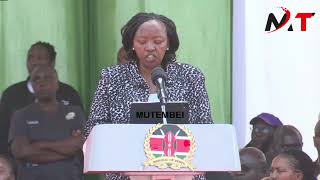 Download lagu MOMENT OF SILENCE AS RACHEL RUTO HONORS UTUMISHI GIRL WHO LOST HER LIFE mp3