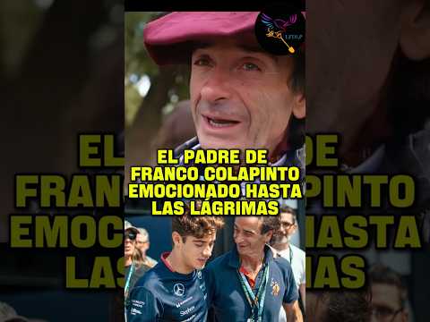EL PADRE DE FRANCO COLAPINTO, EMOCIONADO HASTA LAS LÁGRIMAS EN LA PREVIA DEL SHOW #AGARRALAPALA