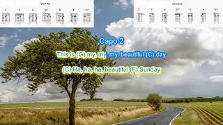 Download lagu Beautiful Sunday by Daniel Boone play along with scrolling guitar & ukulele chords and lyrics mp3 Download lagu Beautiful Sunday by Daniel Boone play along with scrolling guitar & ukulele chords and lyrics mp3